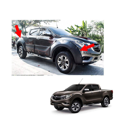 Predator Flares Texture Finish Suits Mazda BT50 2012-2017