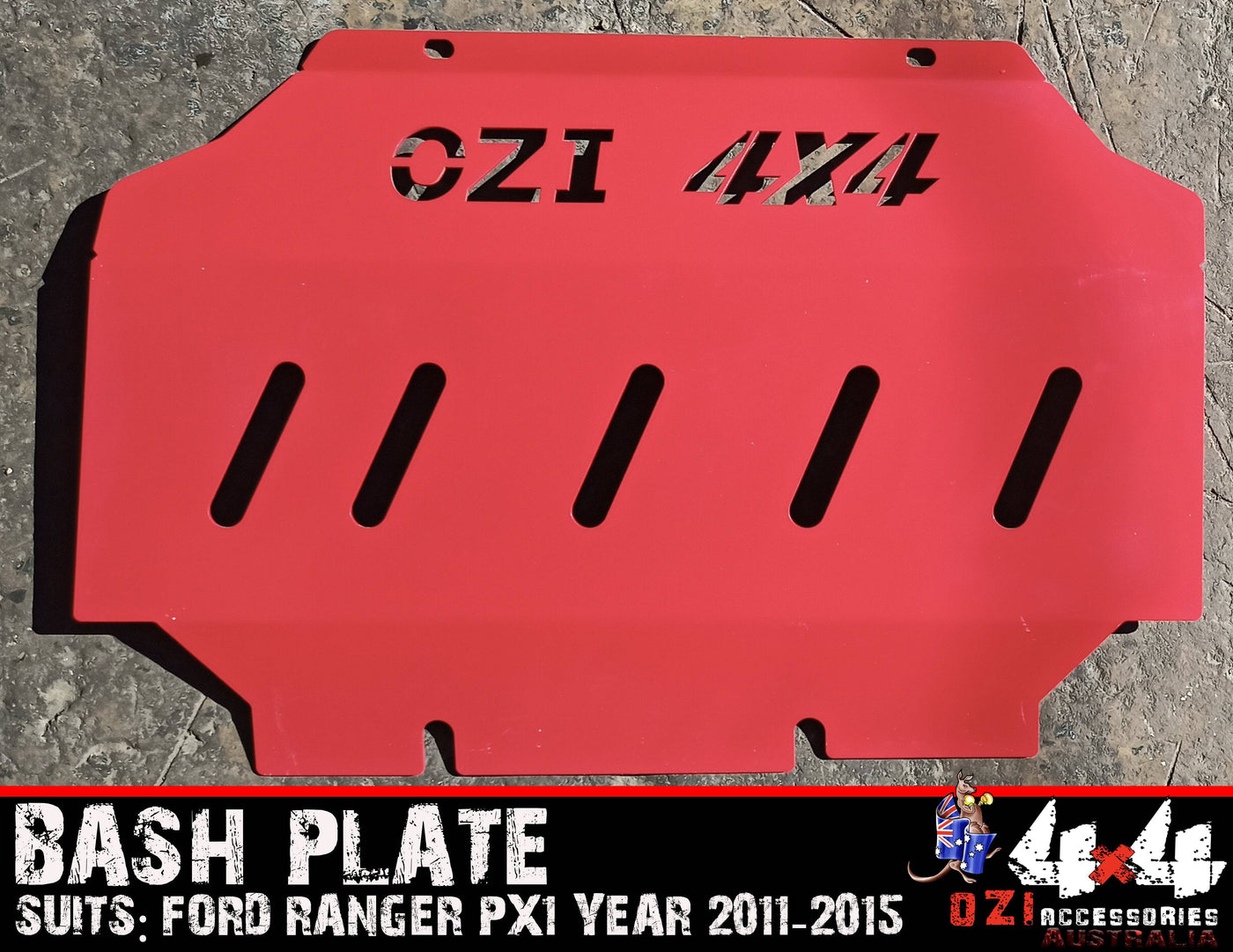 1 Piece Bash Plate Steel Suits Ford Ranger PX1 (Online)