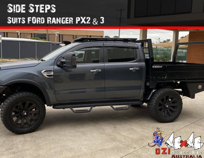 Side Steps Only Suits Ford Ranger PX2