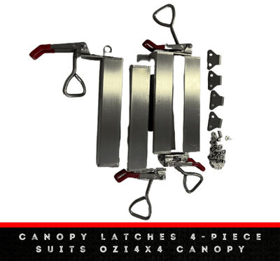 Canopy Latches 4-Piece Suits OZI4X4 Canopy - OZI4X4 PTY LTD