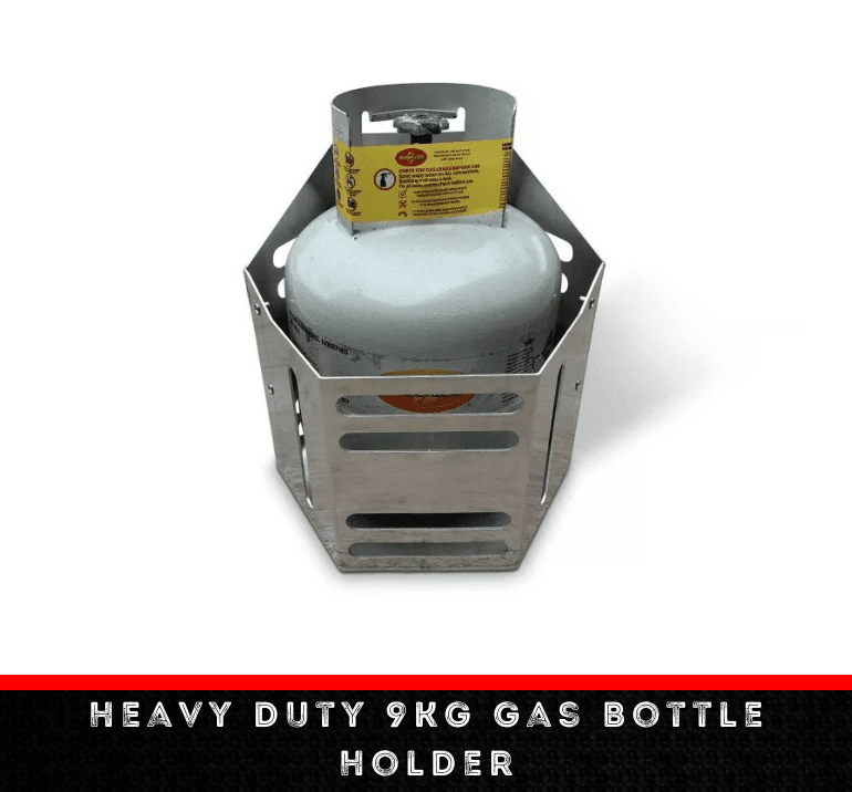 Heavy Duty 9KG Gas Bottle Holder - OZI4X4 PTY LTD