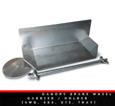 Aluminium Canopy Spare Wheel Carrier / Holder (4wd, 4x4, Ute, Tray) - OZI4X4 PTY LTD
