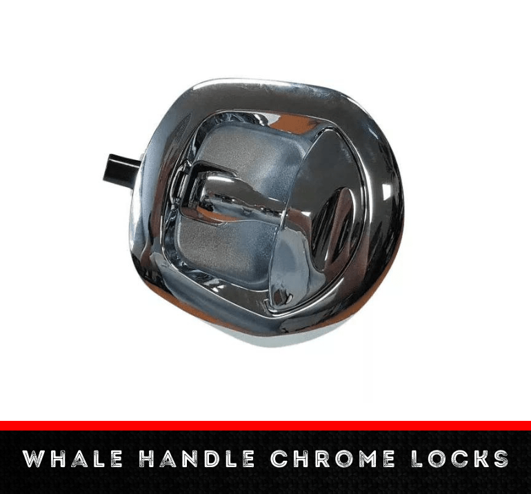 Whale Handle Chrome Locks - OZI4X4 PTY LTD