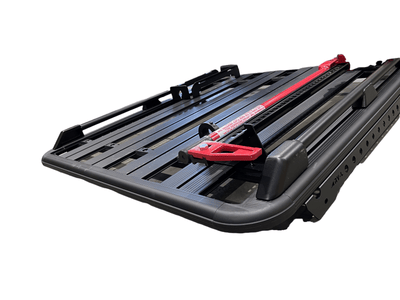 High Lift Jack & Shovel Holder For Aluminium Roof Cage Only - OZI4X4 PTY LTD