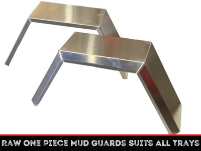 Raw One Piece Mud Guards Suits All Trays - OZI4X4 PTY LTD