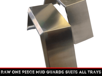 Raw One Piece Mud Guards Suits All Trays - OZI4X4 PTY LTD