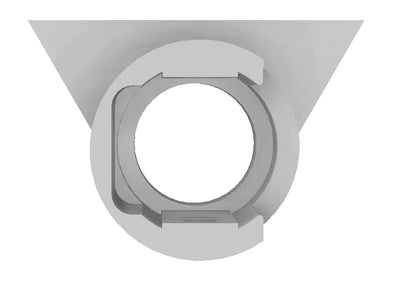 Mitsubushi Triton (Mr) Sensor Refit Steel Mount (Sb013)