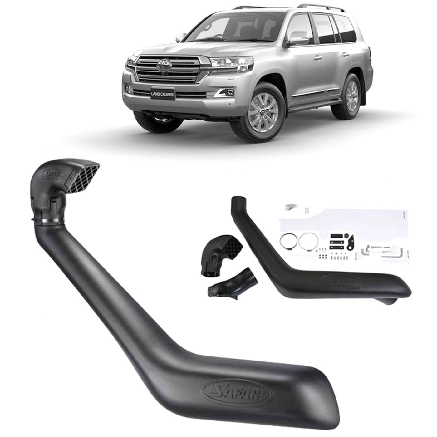 Safari Snorkel Suitable For Toyota Landcruiser (10/2015 - on) - OZI4X4 PTY LTD