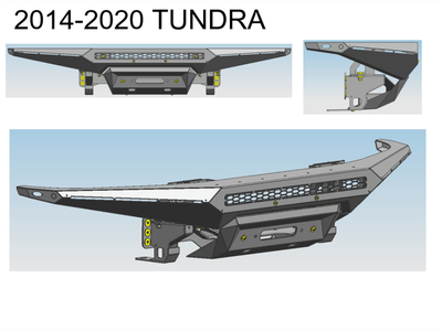 Predator Bullbar Suits Toyota Tundra 2014 -2020 (Pre Order)