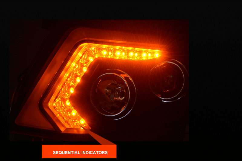 Predator Projector Head Light Suits Ford Ranger PX1 (Online Only) - OZI4X4 PTY LTD