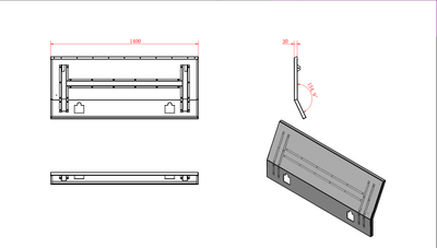 1400MM Half Door + 3 Drawer - Aluminium Tool Box Black  (Pre Order) - OZI4X4 PTY LTD