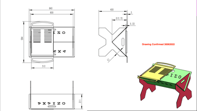 Steel Fire Pit with Storage Bag (PRE ORDER) - OZI4X4 PTY LTD