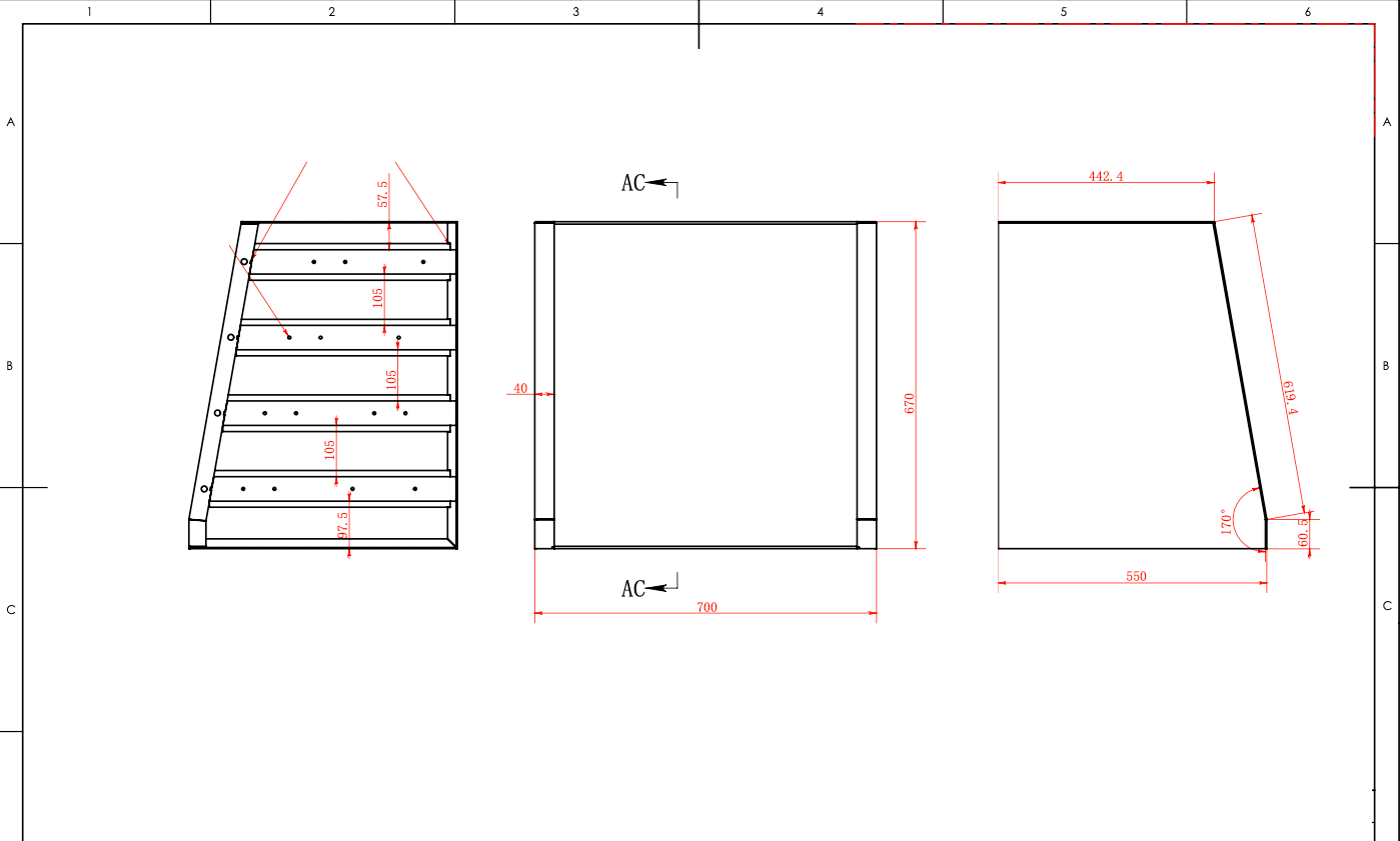 Canopy Drawer Unit Four Draw 700W x 550L x 670H (RAW - 700 Four Drawer) PRE ORDER) - OZI4X4 PTY LTD