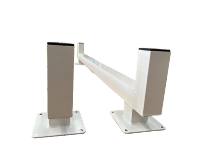 Pair of White Canopy Ladder Rack 1400mm Wide - OZI4X4 PTY LTD