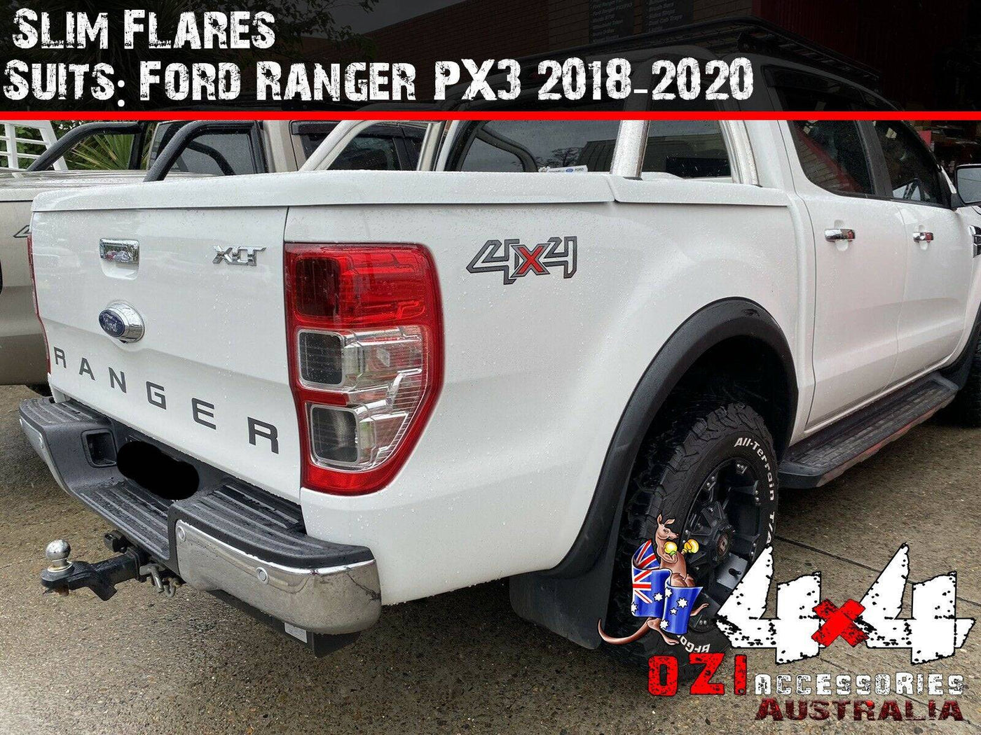 Slim Flares Suits Ford Ranger PX3 2018-Current