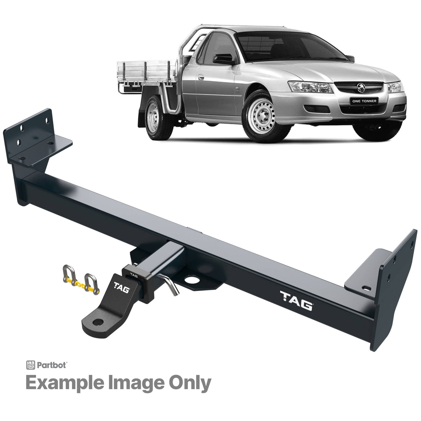 TAG Heavy Duty Towbar for Holden One Tonner (01/2003 - 2006) - OZI4X4 PTY LTD