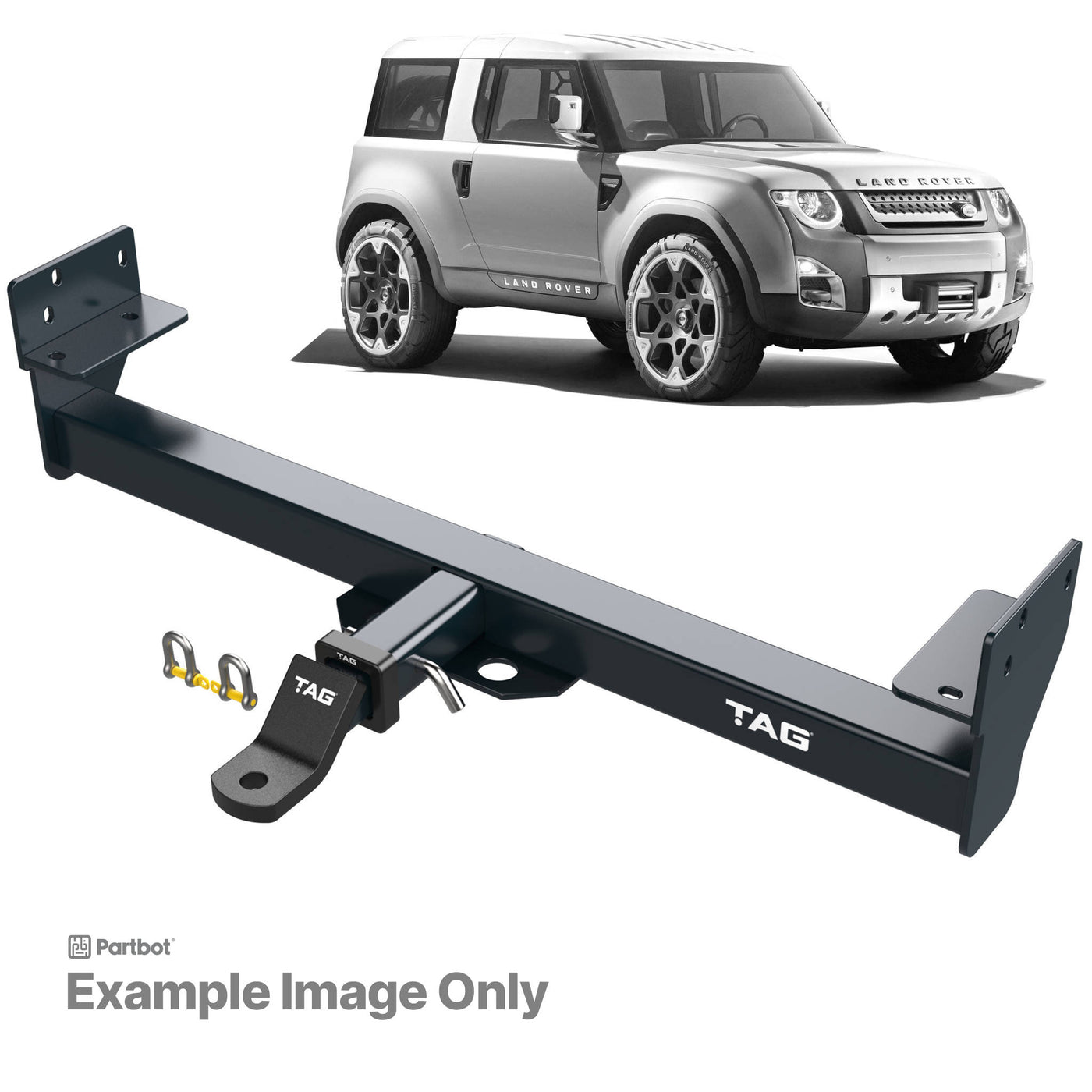 TAG Heavy Duty Towbar for Land Rover Defender (2007 - 01/2020) - OZI4X4 PTY LTD