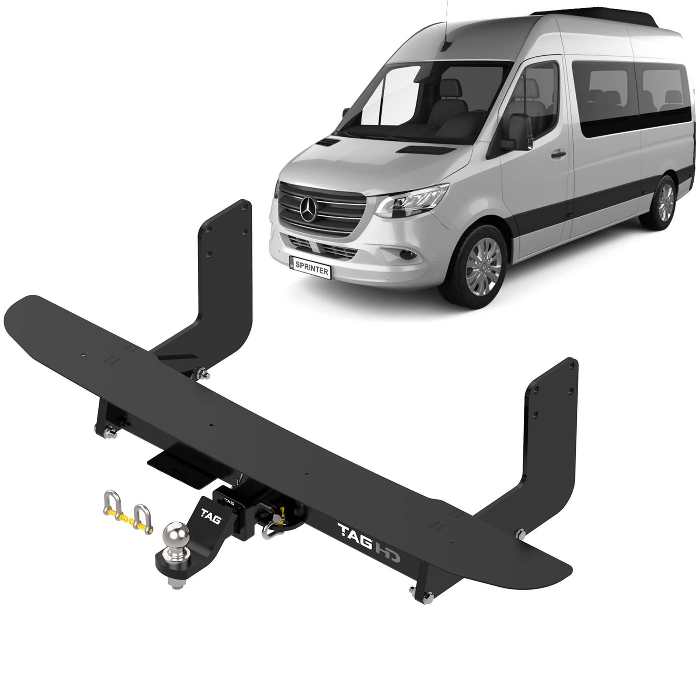 TAG Heavy Duty Towbar for MERCEDES-BENZ Sprinter (02/2018 - on) - OZI4X4 PTY LTD