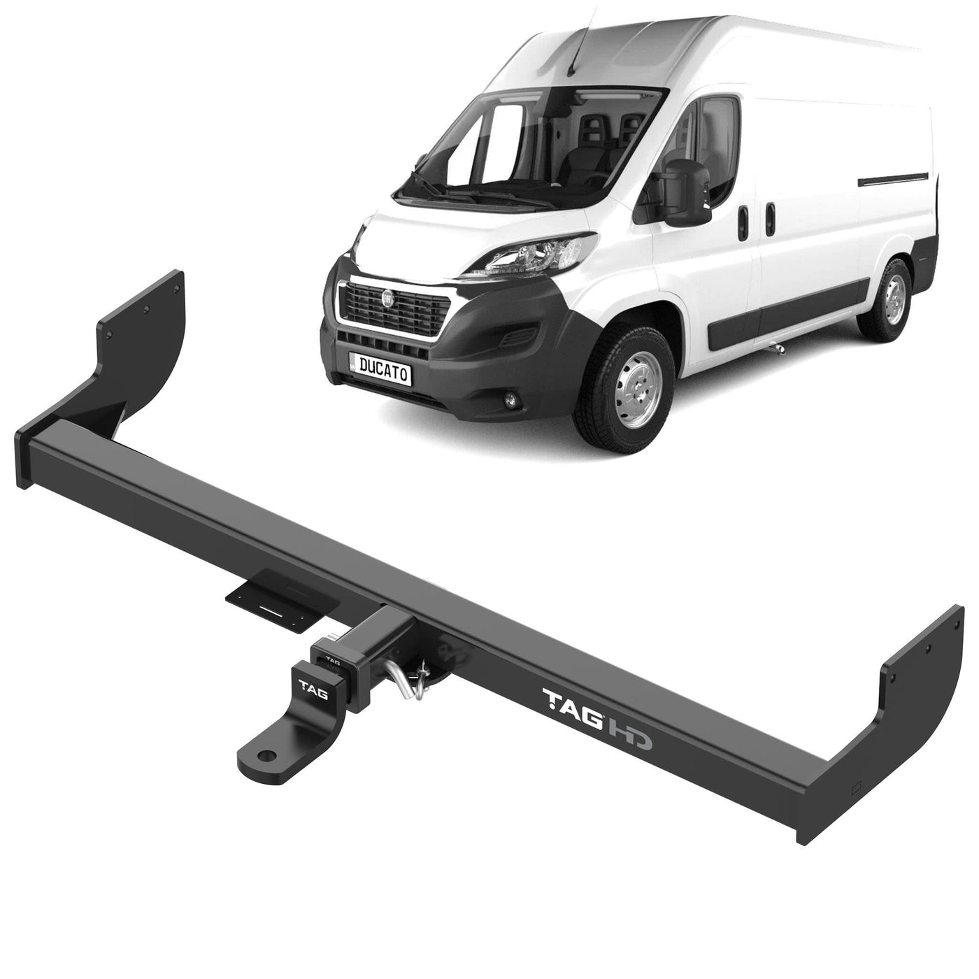 TAG Heavy Duty Towbar only fits Fiat Ducato Motorhome With Alko Extensions - OZI4X4 PTY LTD