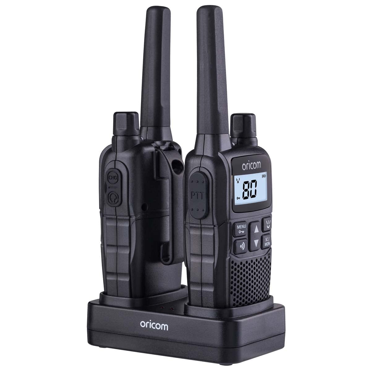 UHF2390 2 Watt Handheld UHF CB Radio Twin Pack