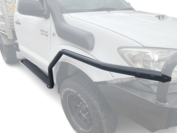 Side Steps & Brush bars Suitable for Toyota Hilux 2015-2021 Single Cab