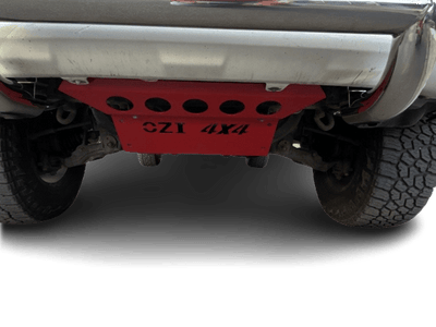 1 Piece Steel Bash Plate Red Suitable For Toyota Hilux Year 2005-2015 - OZI4X4 PTY LTD