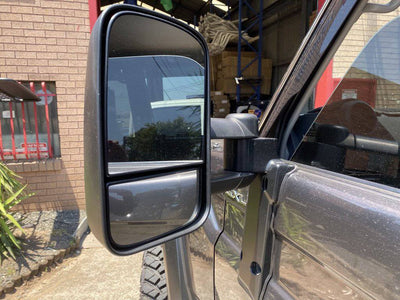 Extendable Towing Mirror suits Toyota Land Cruiser 70 75 76 78 79 Series