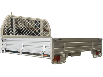 2100 Space Cab Commercial Aluminium Tray - OZI4X4 PTY LTD
