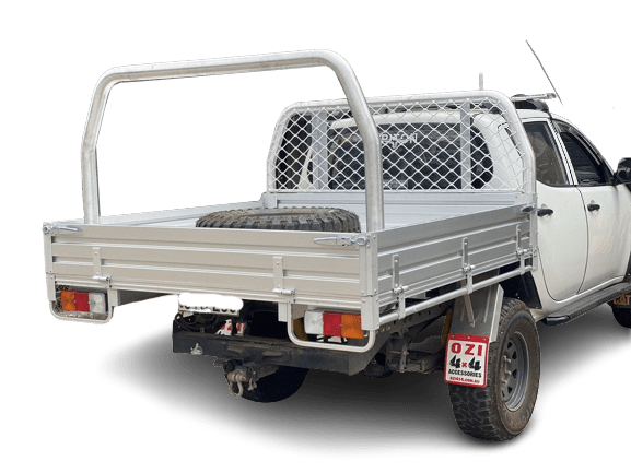 1800 Dual Cab Commercial Aluminium Tray (Pre Order) - OZI4X4 PTY LTD