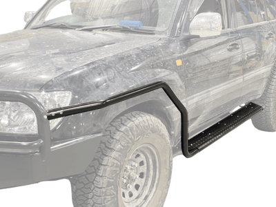 Sidesteps & Brushbars Suitable For Land Cruiser 100 Series 1998 - 2007 Fits IFS Only - OZI4X4 PTY LTD