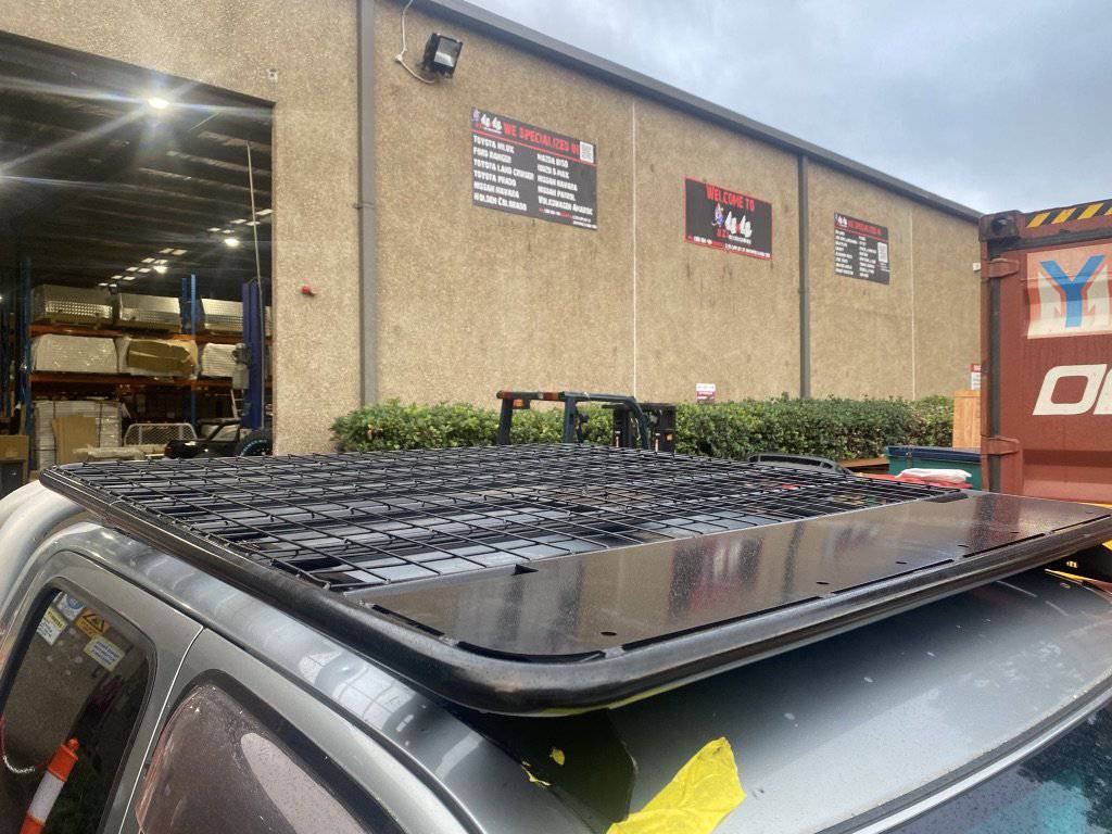 Flat Steel Roof Cage Fits All (Single Cab)