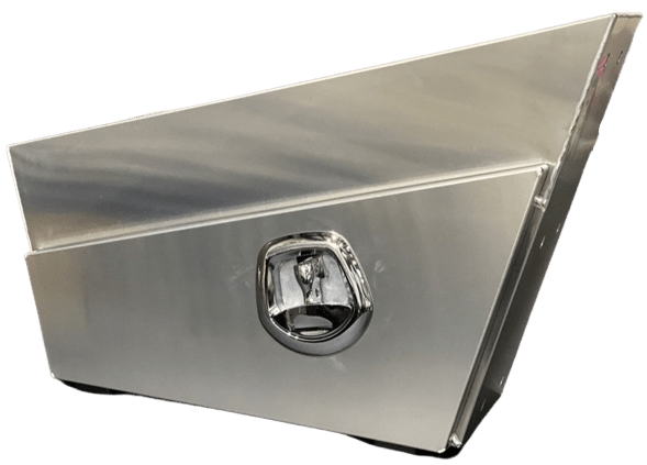 190mm Wide Platinum Raw Finish Under Tray / Ute Tool Box (Pair) (PRE ORDER) - OZI4X4 PTY LTD