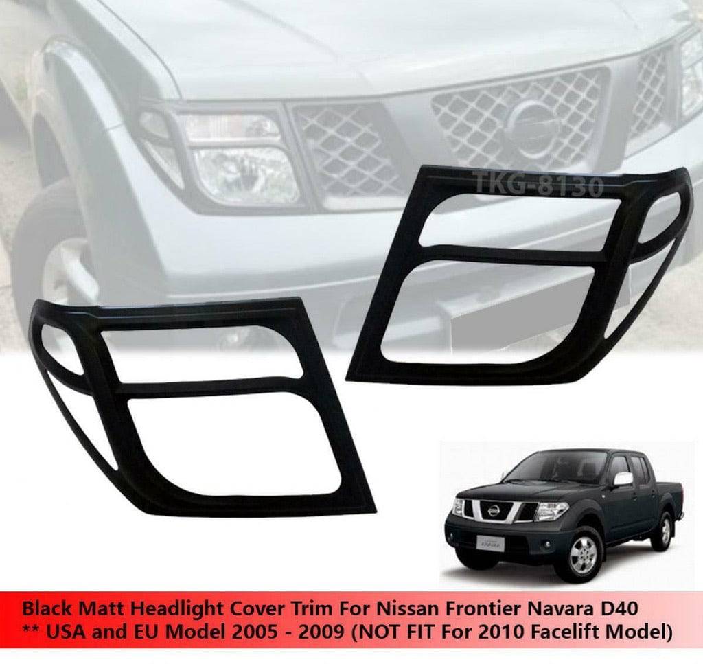 Combo Deal Nissan Navara D40 Head Light Trim & Tail Light Trim 4pcs D40 Thai 2005-2015