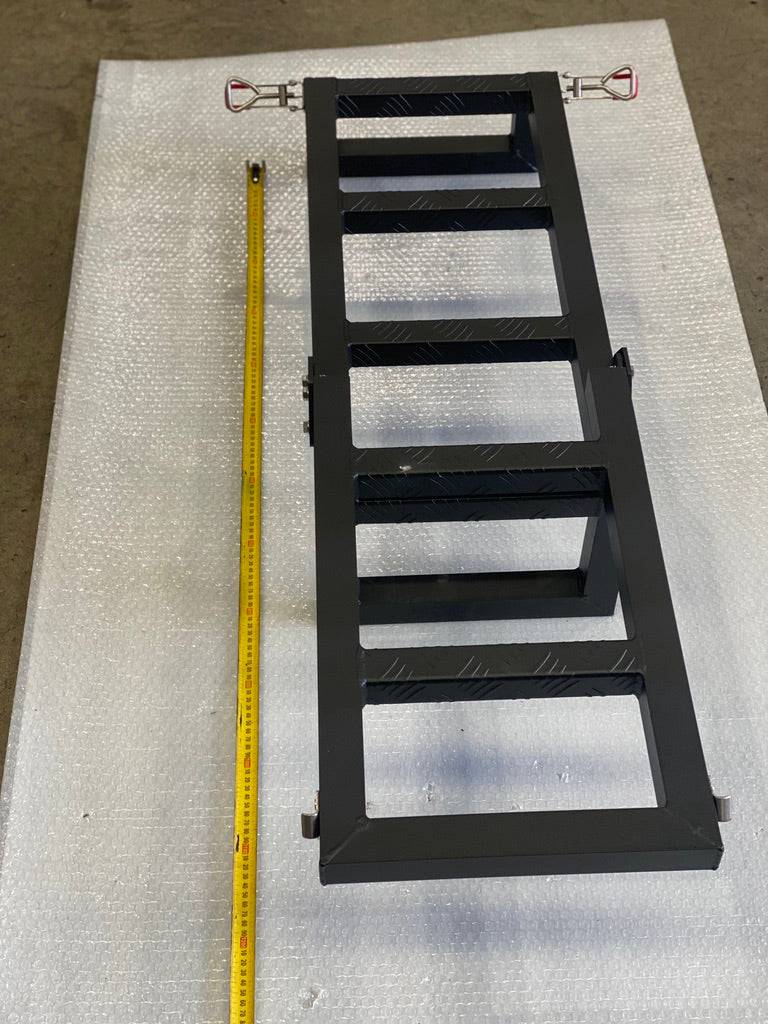 Fold Down Rear Canopy Ladder Rack