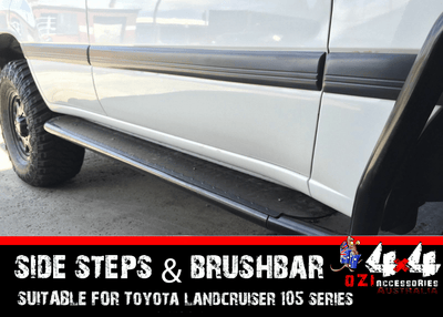 Sidesteps & Brush-bars Suits Toyota Land Cruiser 105 Series 1998-2007