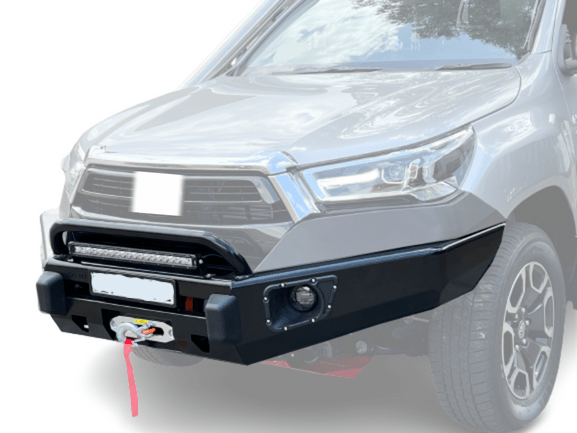 Hustler Bullbar Suitable for Toyota Hilux 2020-2022