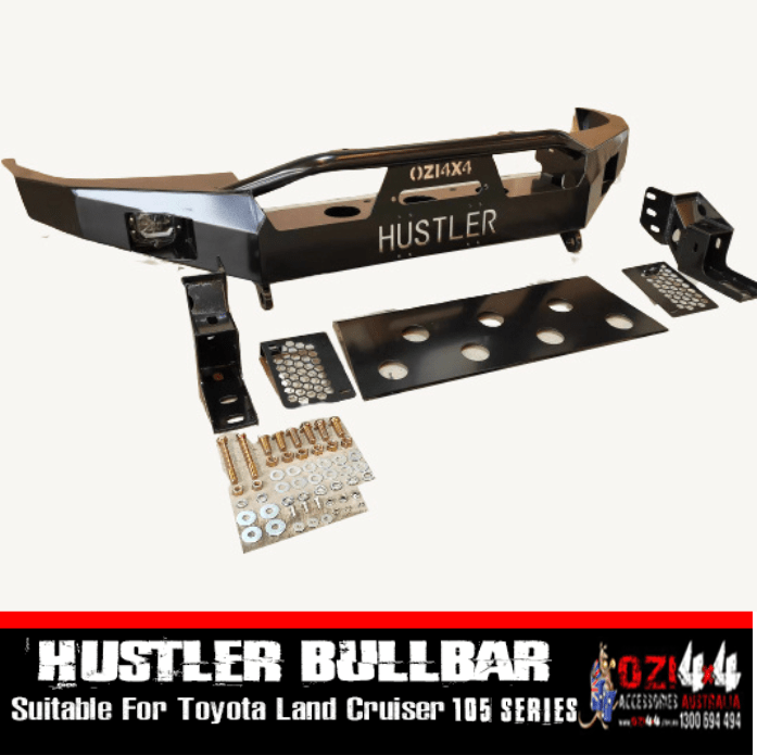 Hustler Bullbar GEN 2 Suitable For Toyota Land Cruiser 105 Series - OZI4X4 PTY LTD