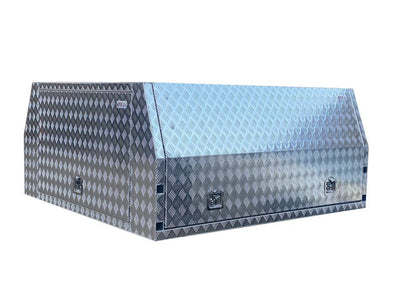 Premium 1800 Checker Plate Canopy (Jack off Compatible) - OZI4X4 PTY LTD