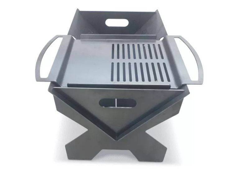 Steel Fire Pit with Storage Bag (PRE ORDER) - OZI4X4 PTY LTD