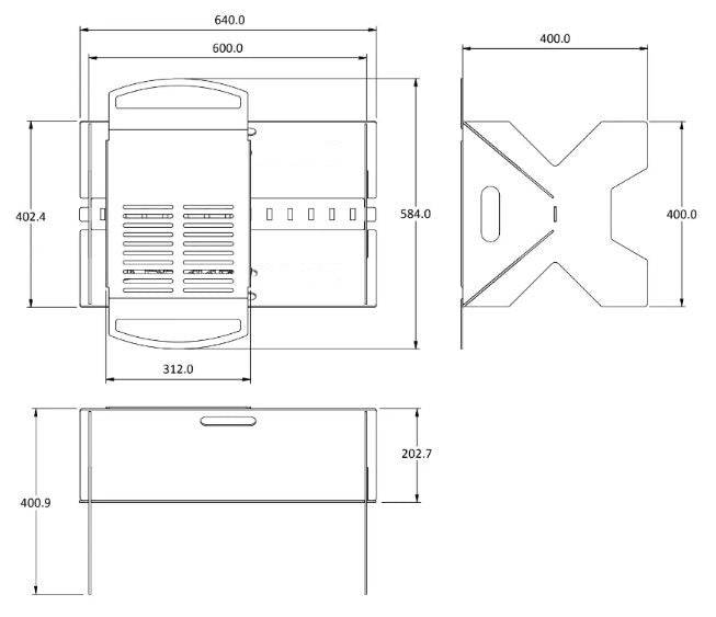 Steel Fire Pit with Storage Bag (PRE ORDER) - OZI4X4 PTY LTD