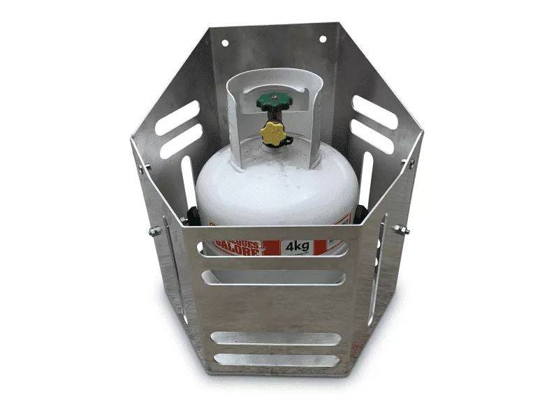 Heavy Duty 9KG Gas Bottle Holder - OZI4X4 PTY LTD