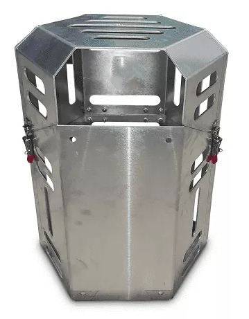 Enclosed Aluminium 9KG Gas Bottle Holder (PRE ORDER) - OZI4X4 PTY LTD