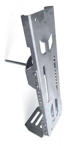 850MM Adjustable Steel Canopy Spare Wheel Holder in Black (Universal) (PRE ORDER) - OZI4X4 PTY LTD