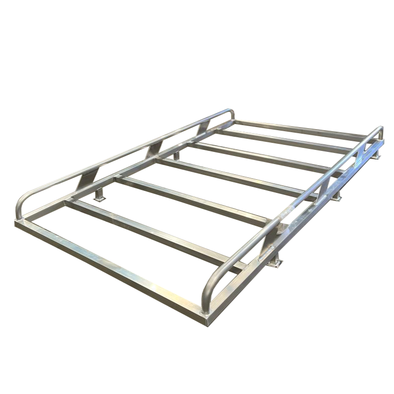 2275MM Tradesman Canopy Ladder-Rack Raw (Universal) - OZI4X4 PTY LTD