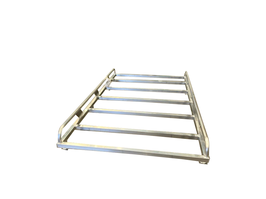 2275MM Tradesman Canopy Ladder-Rack Raw (Universal) - OZI4X4 PTY LTD