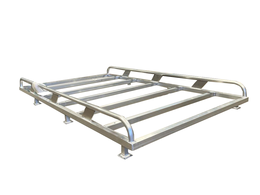 2275MM Tradesman Canopy Ladder-Rack Raw (Universal) - OZI4X4 PTY LTD