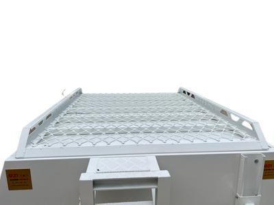 1800MM Low Profile Tradesman Canopy Ladder-Rack White (Universal) - OZI4X4 PTY LTD
