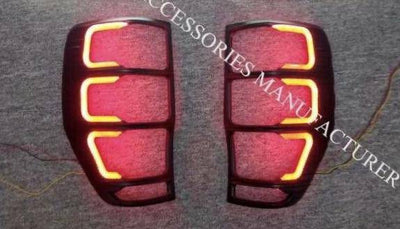 LED Tail Light Trim Suits Ford Ranger PX1,2,3 2011 - 2022