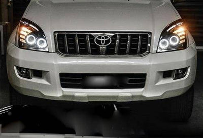 Projector Head Lights Suits Toyota Land Cruiser Prado 120 Series (Online Only)
