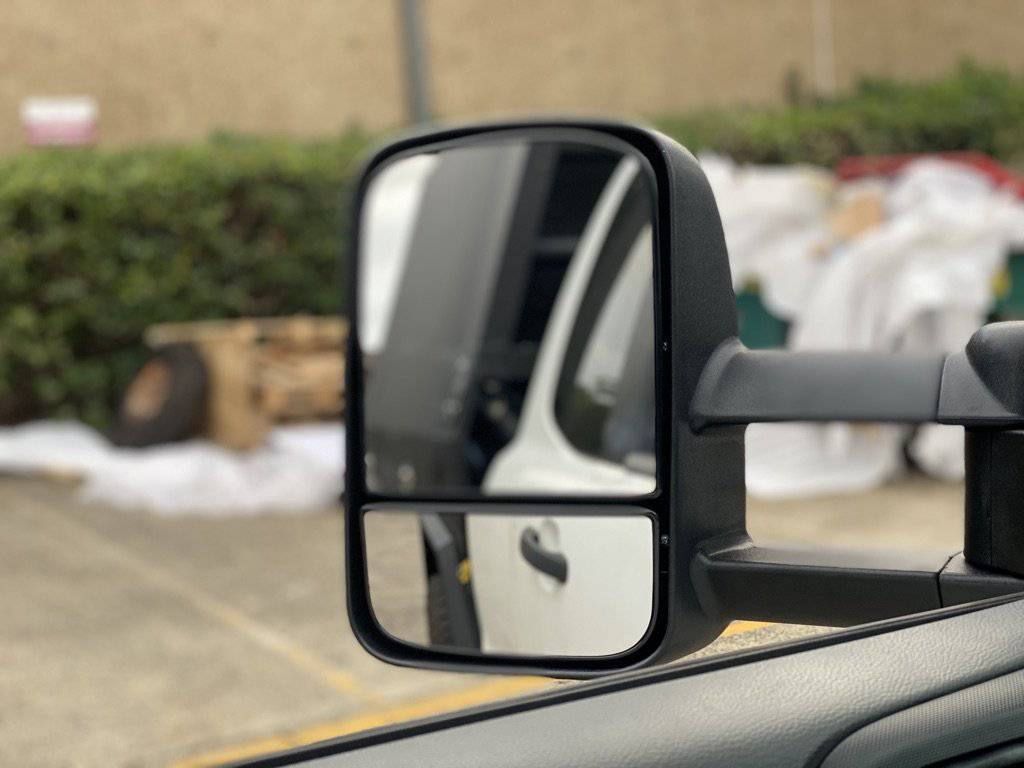 Extendable Towing Mirror Suits Ford Ranger PX1,2,3 2011-2022 (Non Blinker)